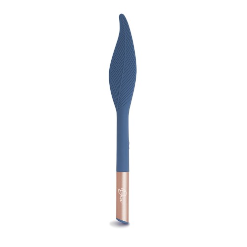 Deia The Feather Vibrating Tickler Silicone Blue