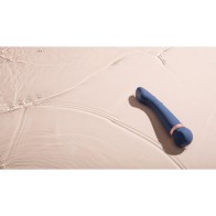 Masajeador G-Spot Deia con Cambio de Temperatura y Vibración Silicona Azul - Experiencia Sensorial Definitiva