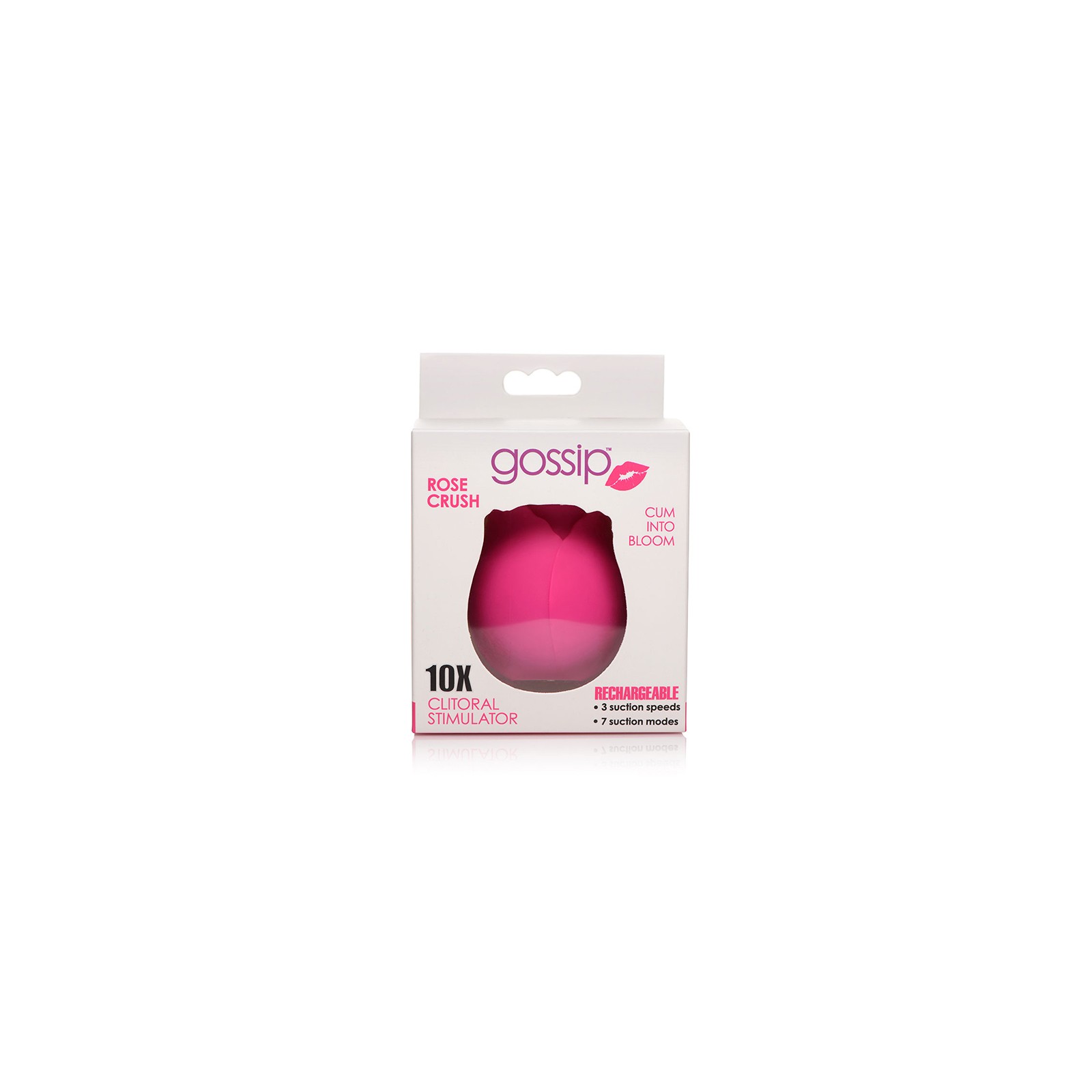 Curve Toys Gossip Clitoral Stimulator with Suction