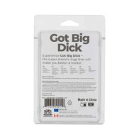 Powerbullet Got Big Dick Anillos para el Pene Super-Extensibles 2-Pack Ahumado