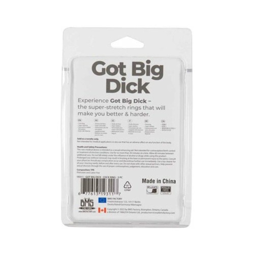 Powerbullet Got Big Dick Cockrings 3-Pack - Ultimate Stimulation