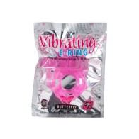 Powerbullet Vibrating Cockring Butterfly Rosa