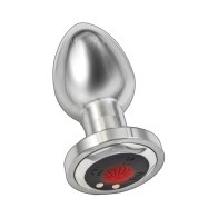 Ass-Sation Remote Vibrating Metal Plug