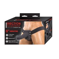 Erection Assistant Hollow Strap-On 6 in Black