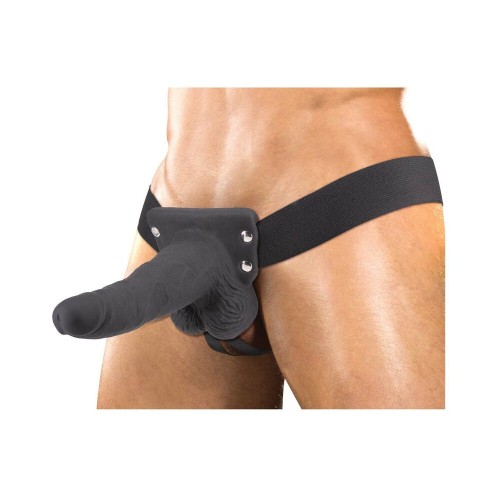 Erection Assistant Hollow Strap-On 6 in Black