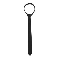 Black & White Satin Bondage Tie - Ultimate Control