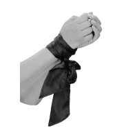 Ouch! Silky Bondage Ribbon Black & White