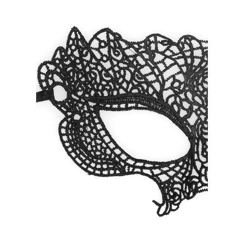 Ouch! Black & White Princess Lace Eye Mask