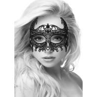 Ouch! Elegant Black & White Lace Eye Mask