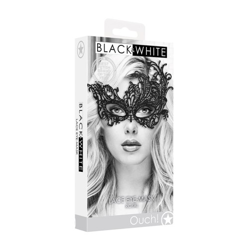 Ouch! Black Lace Eye Mask for Sensual Play