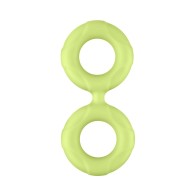 Forto F-81 Liquid Silicone Double Ring - Enhanced Pleasure