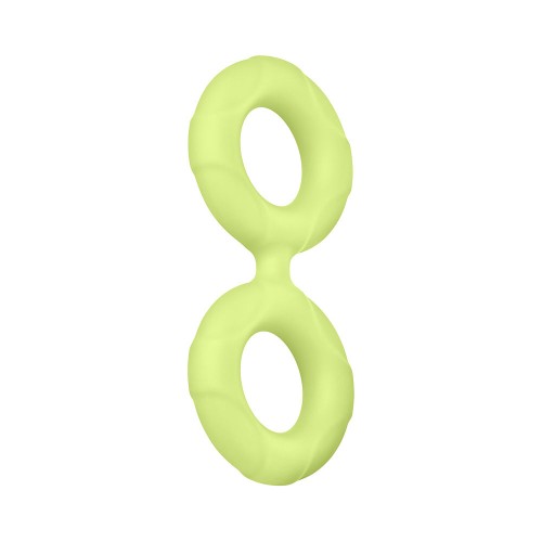 Forto F-81 Liquid Silicone Double Ring - Enhanced Pleasure