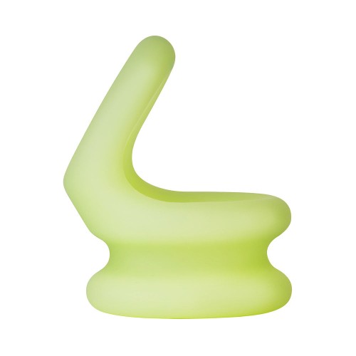 Forto F-20 Glow Cockring and Ball Stretcher Small | 100% Silicone