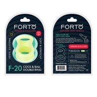 Forto F-20 Cockring Líquido de Silicona y Estirador de Testículos Mediano