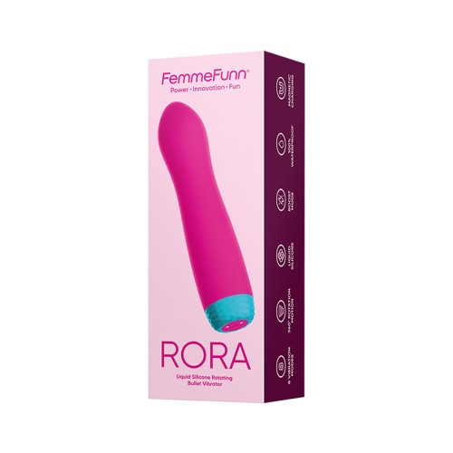 FemmeFunn Rora Rechargeable Rotating Bullet Vibrator