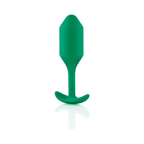 b-Vibe Snug Plug 2 Weighted Silicone Anal Plug