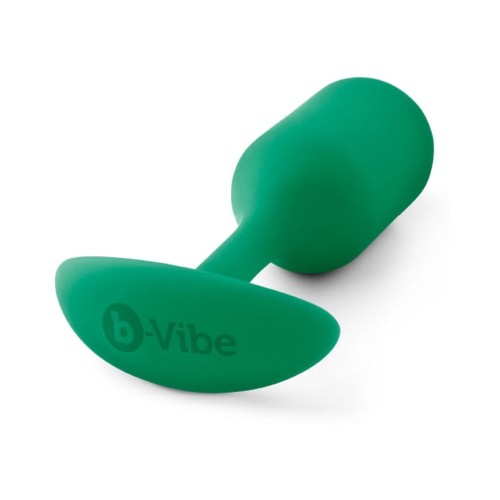 b-Vibe Snug Plug 2 Weighted Silicone Anal Plug