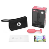 b-Vibe Snug Plug 2 Weighted Silicone Anal Plug