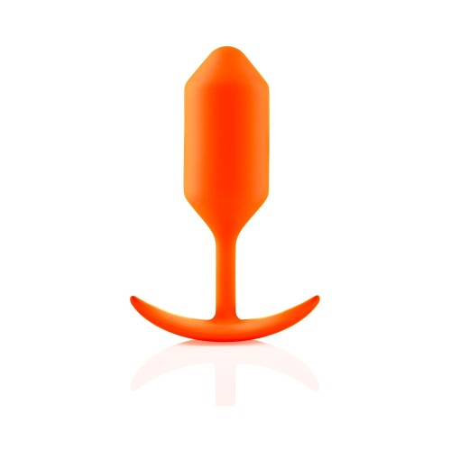 b-Vibe Plug Anal Pesado Snug 3 para el Juego Anal Avanzado