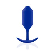 b-Vibe Snug Plug 4 - Weighted Silicone Anal Plug