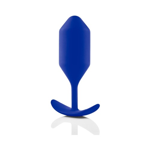 b-Vibe Snug Plug 4 - Weighted Silicone Anal Plug