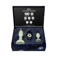 b-Vibe Set de Juego Anal Brilla en la Oscuridad - 10 Piezas