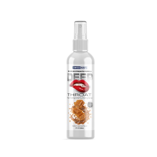 Swiss Navy Spray para Garganta Profunda Caramelo Salado