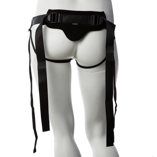 Arnés ajustable Gender Fluid Skylar Strap-On Negro