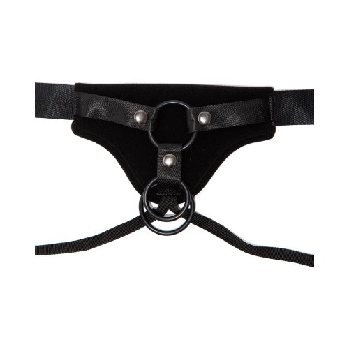 Gender Fluid Skylar Adjustable Strap-On Harness Black