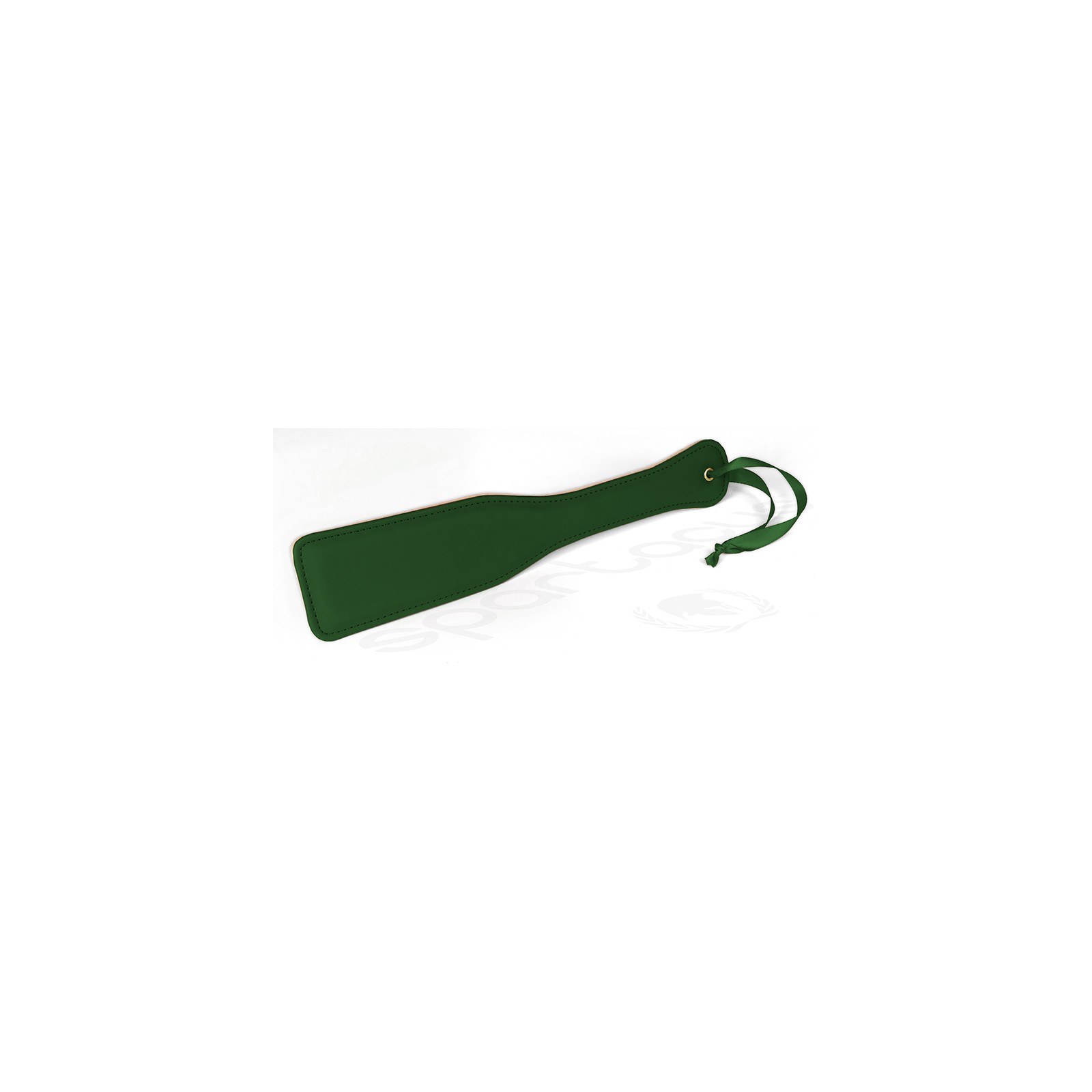 Spartacus Green PU Paddle with Plush Lining