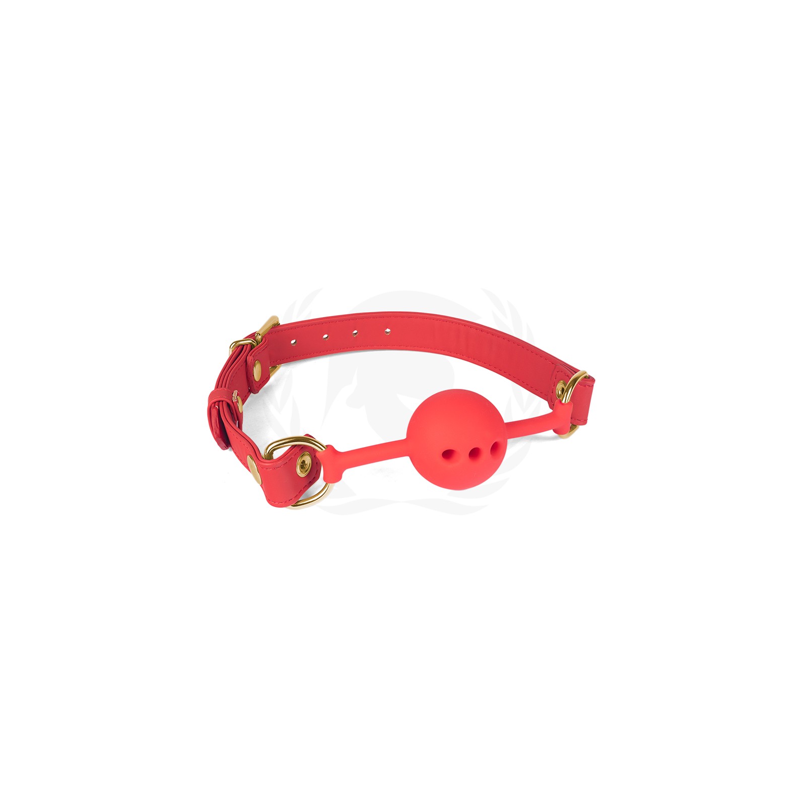 Silicone Ball Gag with PU Strap