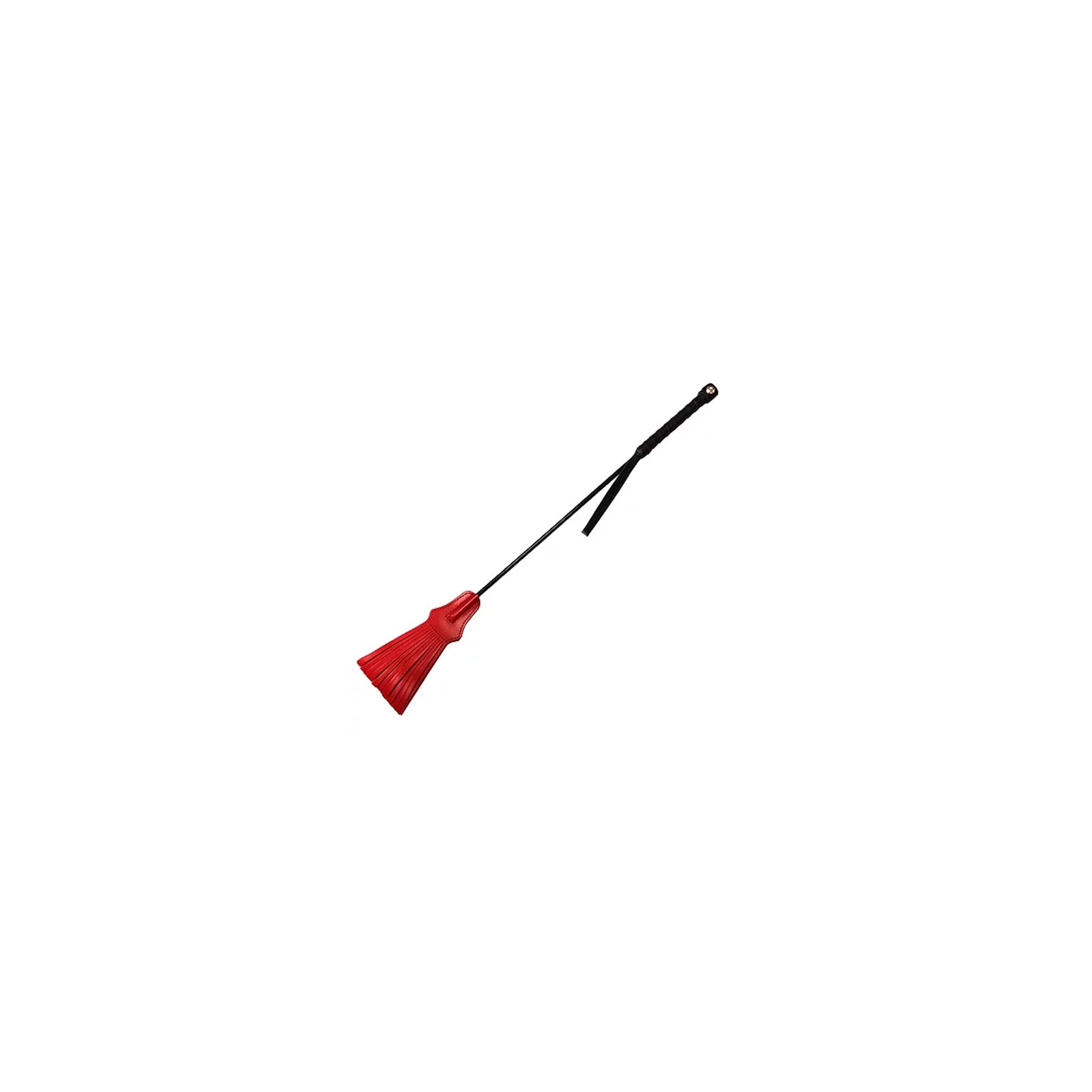 Rouge Tasseled Riding Crop