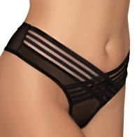 Dreamgirl Mesh Thong with Shadow Stripe