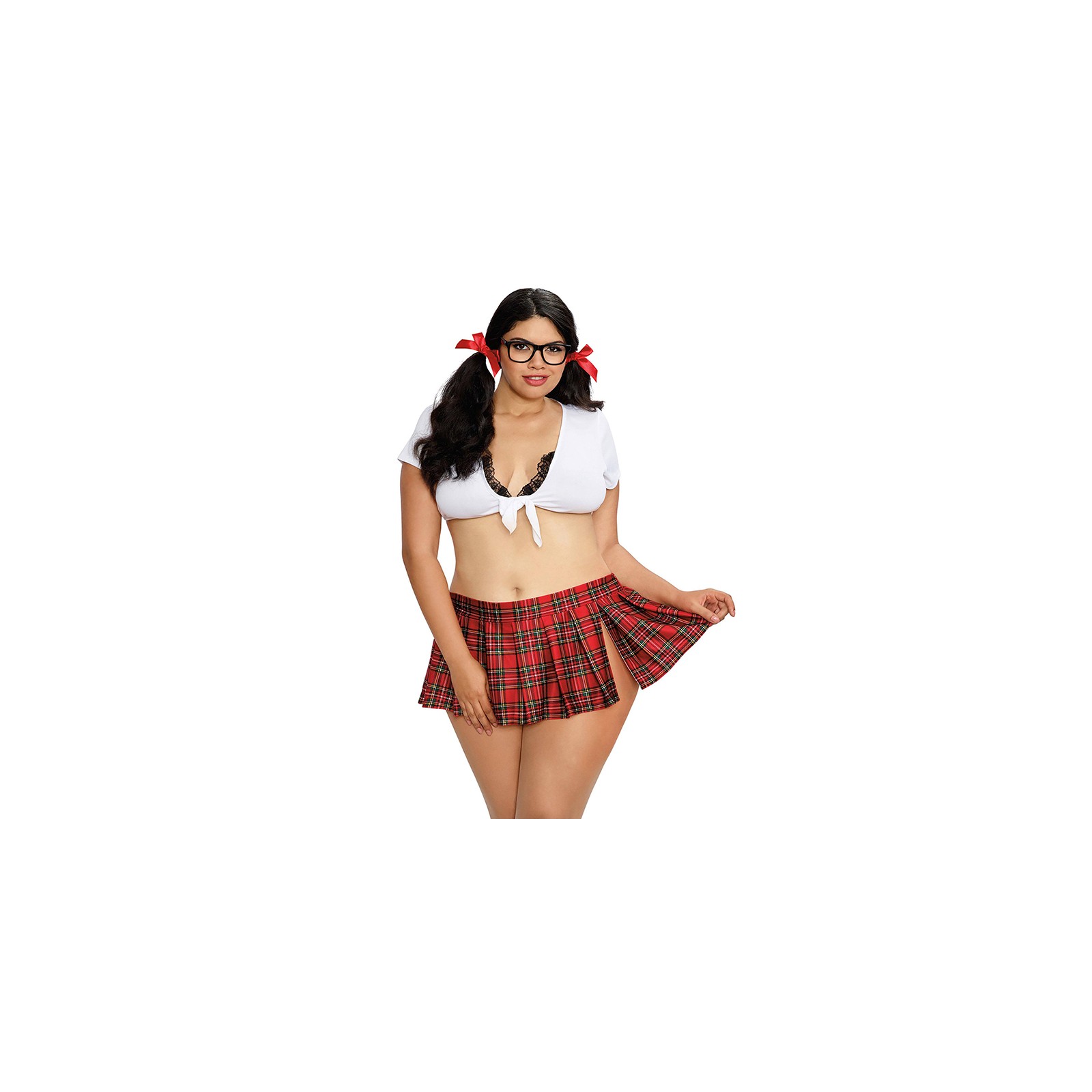 Dreamgirl Schoolgirl Costume Set for Queen Sizes