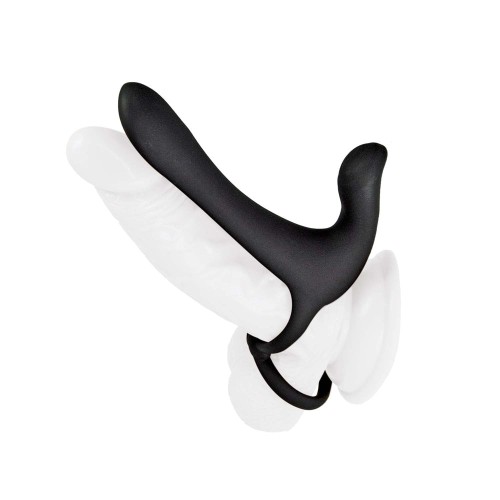 Buy Ultimate Lover Silicone Enhancer Black for Couples Fun