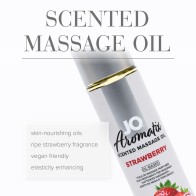 JO Aromatix Strawberry Massage Oil for Sensual Delights 4 oz.