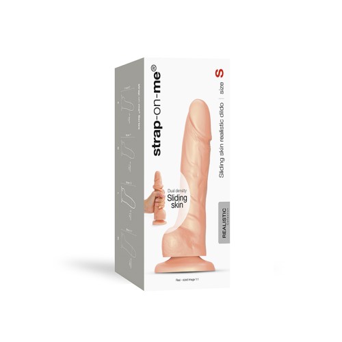 Strap-On-Me Sliding Skin Dildo Dual-Density Silicone