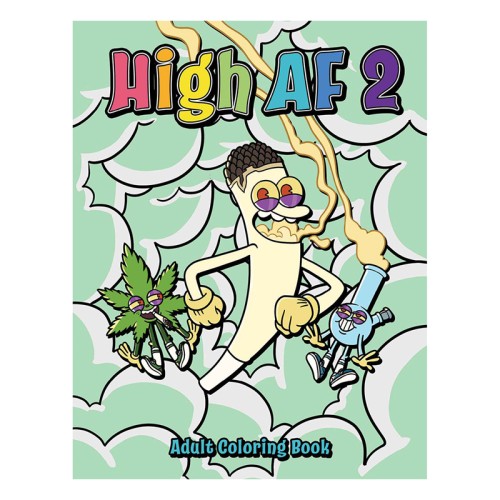 High AF 2 Coloring Book - Creativity Unleashed