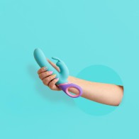 Vibrador Conejo PMV20 Meta Teal con Motores Poderosos