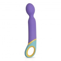 Vibrador de Varita PMV20 Base de Silicona Morado - Motor Potente y Configuraciones