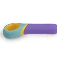 PMV20 Base Wand Vibrator Silicone Purple - Powerful Motor & Settings