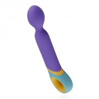 PMV20 Base Wand Vibrator Silicone Purple - Powerful Motor & Settings