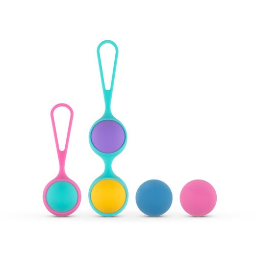 PMV20 Conjunto de Bolas Kegel Vita Multicolor