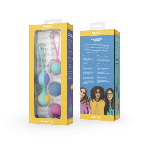 PMV20 Vita Kegel Ball Set Multicolor