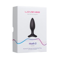 Lovense Hush 2 Plug Anal Vibrante Control Remoto