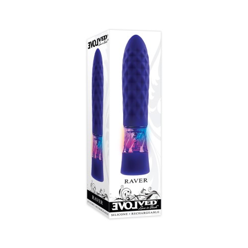 Vibrador Bullet de Silicona Iluminado con 8 Velocidades