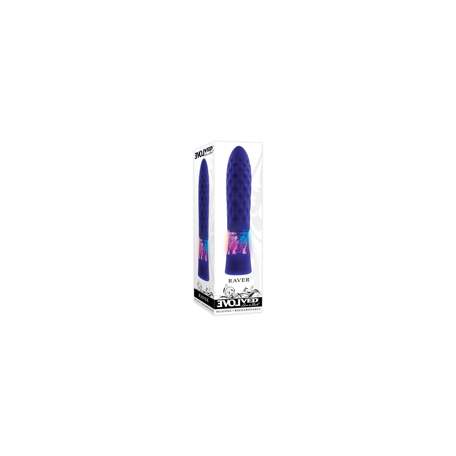 Vibrador Bullet de Silicona Iluminado con 8 Velocidades