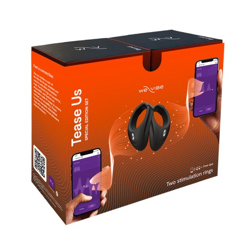 We-Vibe Tease Us Edición Especial Set de Anillo de Estimulación Usable - Para Parejas