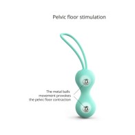 Love to Love Joia Silicone Kegel Balls Enjoy Mint