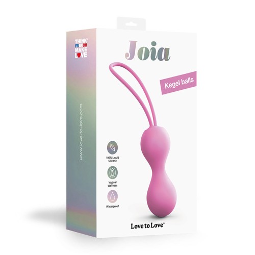 Bolas Kegel de Silicona Love to Love Joia para Fitness Pélvico